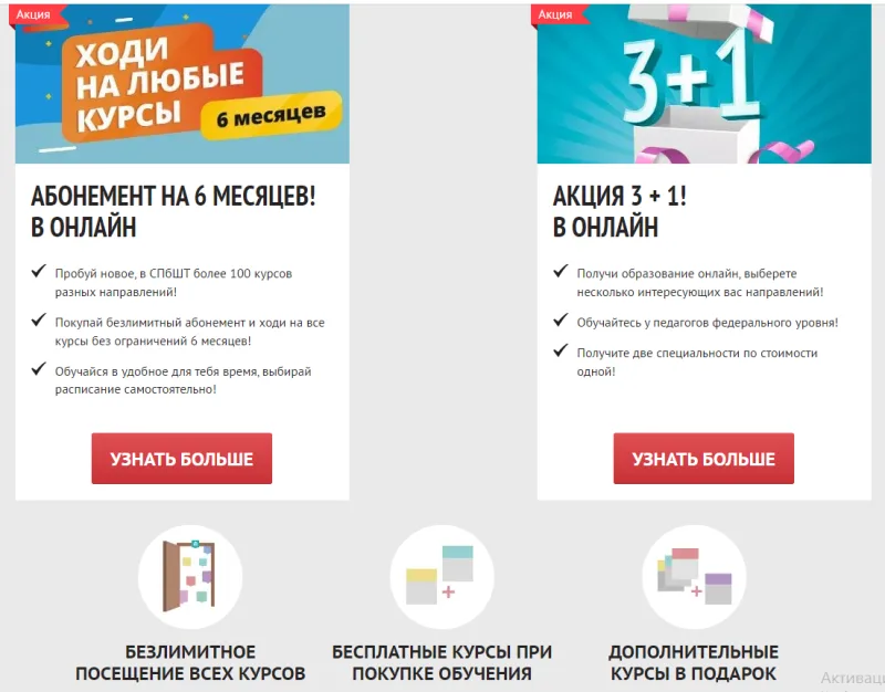 Иллюстрация к статье «Подборка акций от образовательных онлайн-программ»