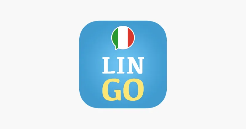 Значок приложения LinGo для изучения итальянского языка